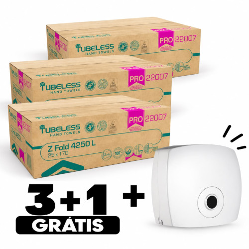 Papierové utierky Tubeless Z – 100 % celulóza + zásobník Dayco zdarma Papierové utierky Tubeless Z – 100 % celulóza + zásobník Dayco zdarma