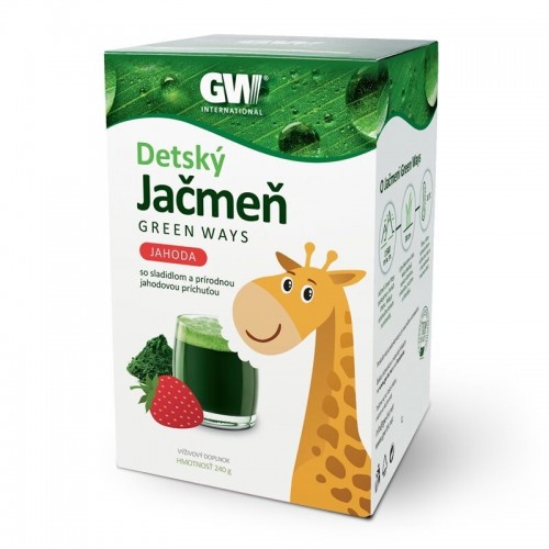 Detský JAČMEŇ GW jahodový (240g)