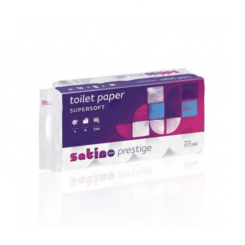 Wepa Satino Prestige toaltený papier 3 vrstvový 250 listov 64ks