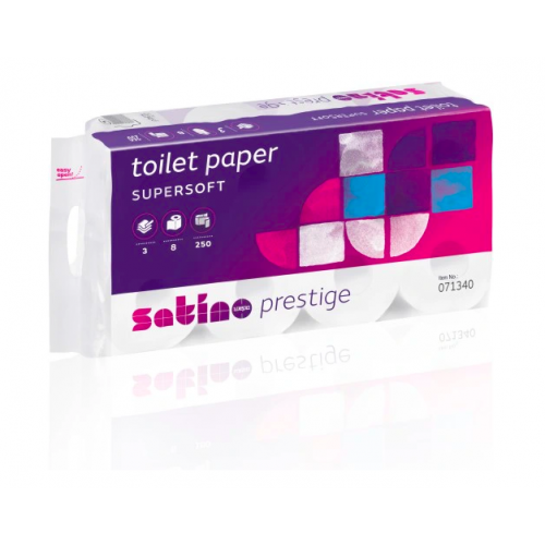 Wepa Satino prestige toaltený papier 3 vrstvový 250 listov 64ks